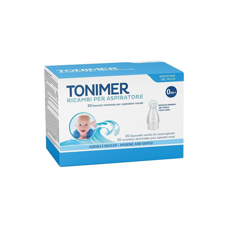 Ricambi Aspiratore Nasale Tonimer 20 Pezzi Ist. Ganassini - 1