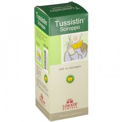 Tussistin Sciroppo Contro Tutti I Tipi Di Tosse 200 Ml - Farmaci per tosse secca e grassa - 801640614 - Tussistin - € 16,50
