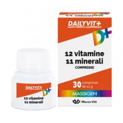 Marco Viti Farmaceutici Dailyvit+ 12 Vitamine 11 Minerali 30 Compresse - Vitamine e sali minerali - 930185879 - Marco Viti - ...