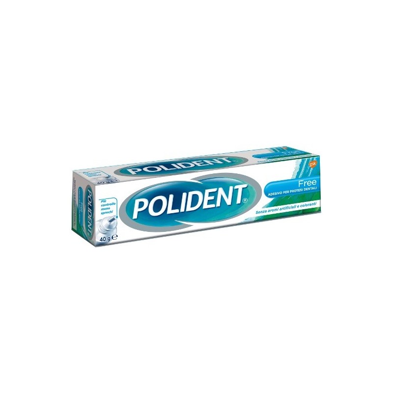 Polident Free Adesivo Per Protesi Dentaria 40 G - Prodotti per dentiere ed apparecchi ortodontici - 932077415 - Polident - € ...