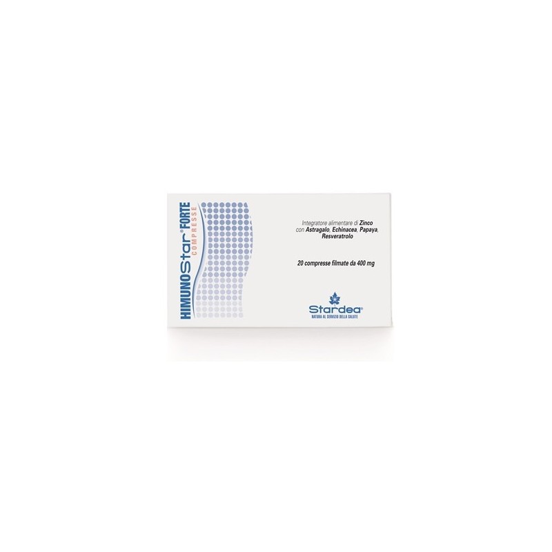 Stardea Himunostar Forte 20 Compresse - Integratori per difese immunitarie - 930125190 - Stardea - € 17,74