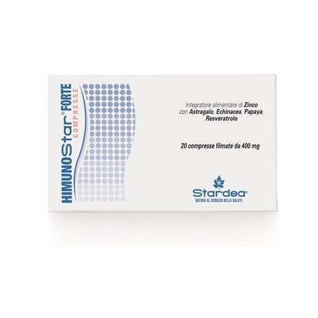 Stardea Himunostar Forte 20 Compresse - Integratori per difese immunitarie - 930125190 - Stardea - € 17,42