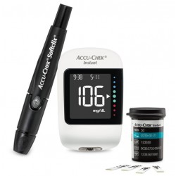 Accu-Chek Softclix Instant Kit Misuratore Glicemico - Misuratori di diabete e glicemia - 981353941 - Accu chek - € 6,39