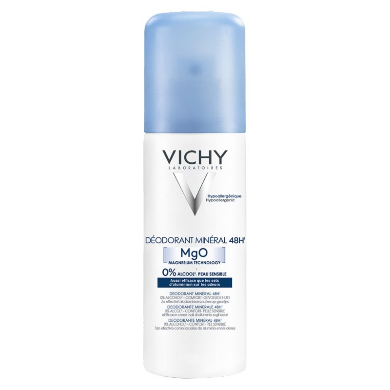 Vichy Deodorante Mineral Aerosol 48 H - 125 Ml - Deodoranti per il corpo - 971968134 - Vichy - € 9,37