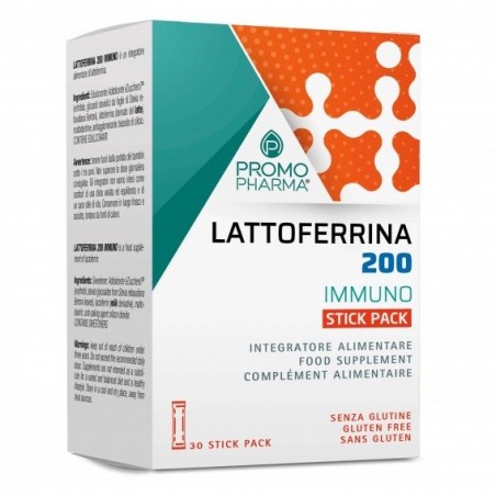 Promopharma Lattoferrina 200 Mg - 30 Stick Pack Promopharma - 1 Promopharma Lattoferrina 200 Mg - 30 Stick Pack Promopharma - 1