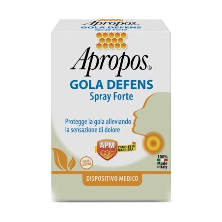 Desa Pharma Apropos Gola Defens Spray Forte 20 Ml - Sciroppi, spray e colluttori omeopatici - 924127071 - Desa Pharma - € 9,50