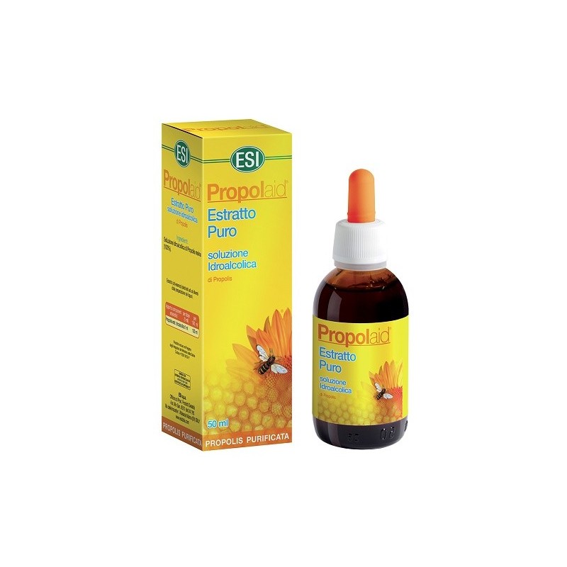 Esi Propolaid Estratto Puro 50 Ml - Integratori per apparato respiratorio - 933259879 - Esi - € 7,95