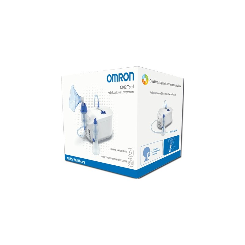 Corman Nebulizzatore A Pistone Omron C102 Total - Aerosol e inalatori - 974099537 - Omron - € 44,81
