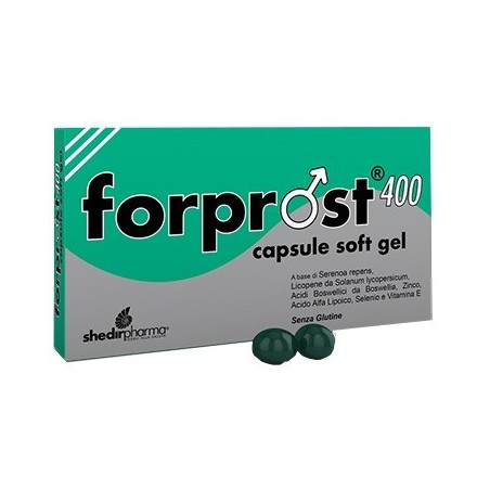 Shedir Pharma Unipersonale Forprost 400 15 Capsule Molli - Integratori per prostata - 931456457 - Shedir Pharma - € 22,33