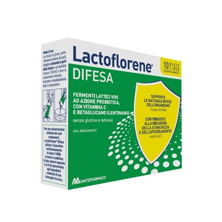 Lactoflorene Difesa Fermenti Lattici Vivi 10 Buste Twin - Fermenti lattici - 943167080 - Lactoflorene - € 13,90