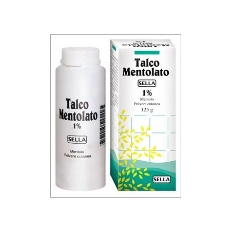 Mentolo Sella 1% Polvere Cutanea - Farmaci per punture di insetti e scottature - 029818010 - Sella - € 4,50