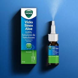 Vicks Sinex Aloe Spray Da Nebulizzare Per Naso Chiuso Lunga Durata 15 ml - Decongestionanti nasali - 023198029 - Vicks - € 7,50