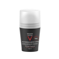 Vichy Homme Deodorante Roll-On Anti-Traspirante 72H - 50 Ml - Deodoranti per il corpo - 912518471 - Vichy - € 8,40