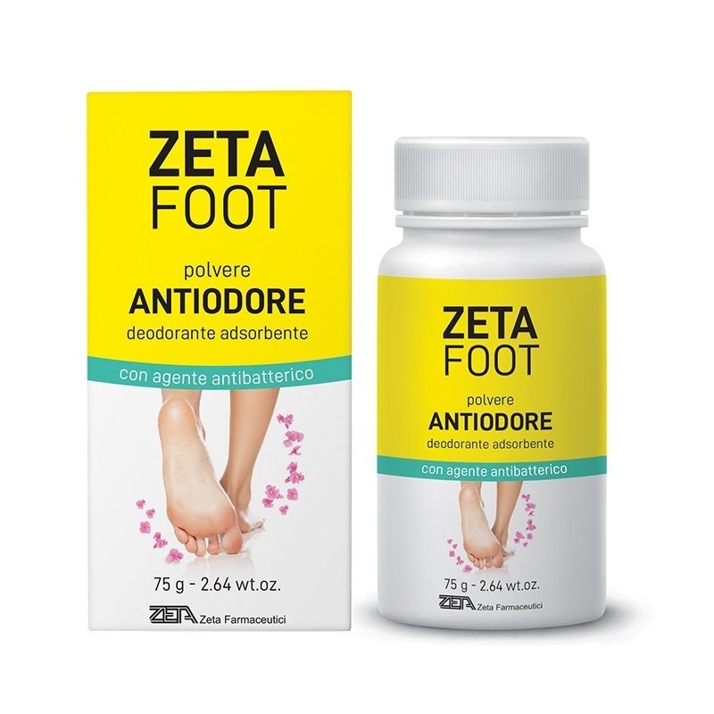 Zeta Foot Polvere Antiodore Adsorbente Antibatterica 75 G - Prodotti per la sudorazione dei piedi - 944779457 - Zeta Foot - €...