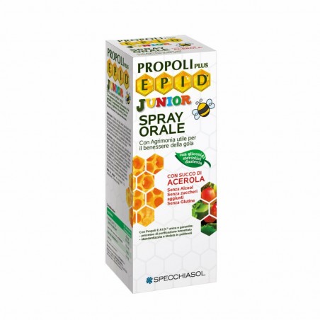 Specchiasol Epid Junior Spray Orosolubile Gusto Fragola 15 Ml - Integratori per mal di gola - 903982864 - Specchiasol - € 6,80