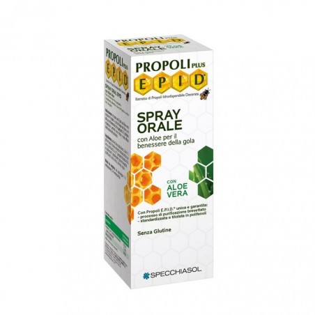 Specchiasol Epid Spray Orosolubile Aloe Vera 15 Ml - Prodotti fitoterapici per raffreddore, tosse e mal di gola - 902954217 -...