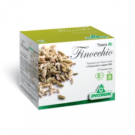 Specchiasol Infuso Bio Al Finocchio 20 Bustine - Tè, tisane ed infusi naturali - 922886965 - Specchiasol - € 4,99