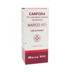 Marco Viti Canfora 10% Soluzione Cutanea 100 G - Farmaci per dolori muscolari e articolari - 030325017 - Marco Viti - € 3,93