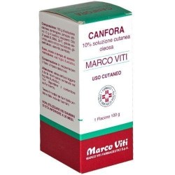 Marco Viti Canfora 10% Soluzione Cutanea Oleosa 100 G - Farmaci per dolori muscolari e articolari - 030325029 - Marco Viti Fa...