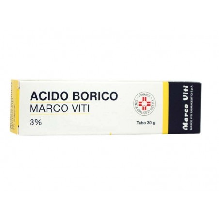 Marco Viti Acido Borico 3% Unguento 30 G - Disinfettanti e cicatrizzanti - 030358016 - Marco Viti - € 5,40