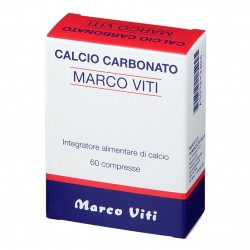 Marco Viti Integratore Di Calcio Carbonato 60 Compresse - Vitamine e sali minerali - 909243305 - Marco Viti - € 4,05