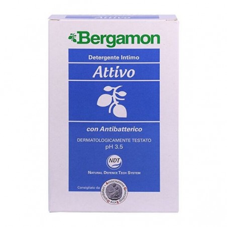 Bergamon Detergente Intimo Attivo Con Antibatterico 200 Ml - Detergenti intimi - 975521016 - Bergamon - € 2,75