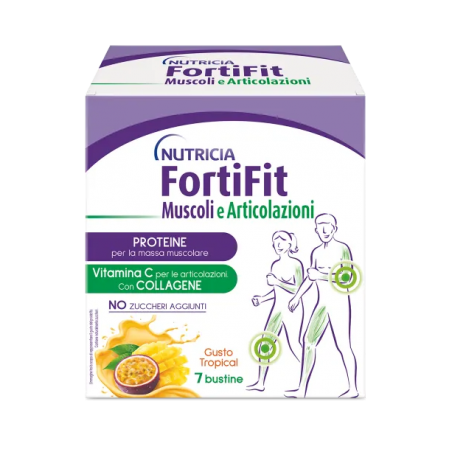 Fortifit Muscoli E Articolazioni Tropical 7 Bustine Fortifit - 1 Fortifit Muscoli E Articolazioni Tropical 7 Bustine Fortifit - 1