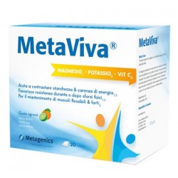 MetaViva Magnesio Potassio e Vitamina C 20 Bustine MetaViva - 1