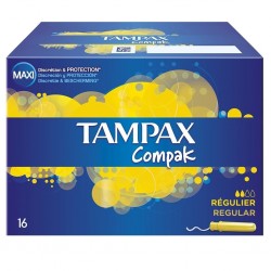 Tampax Compak Regular 16 Pezzi - Assorbenti - 906048564 - Tampax