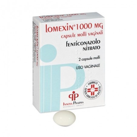 Recordati Lomexin 2 Capsule Molli Vaginali 1000 mg - Rimedi vari - 026043202 - Recordati - € 15,26