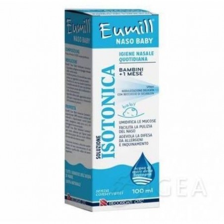 Eumill Naso Baby Spray Soluzione Isotonica 100 Ml Eumill - 1 Eumill Naso Baby Spray Soluzione Isotonica 100 Ml Eumill - 1