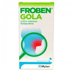 Froben Gola 0,25% Flurbiprofene Collutorio 160 Ml - Collutori - 042822015 - Froben - € 7,10