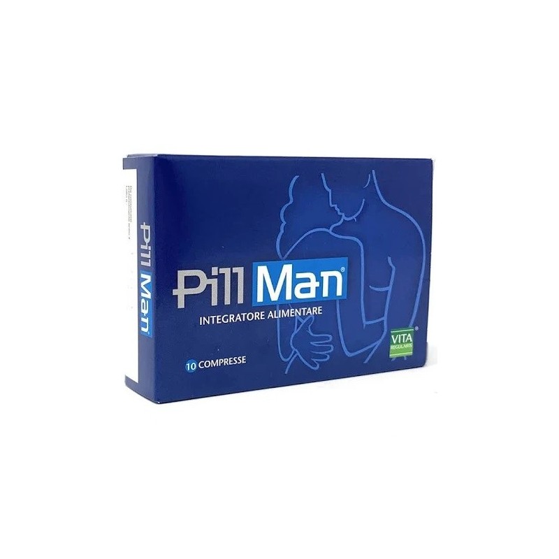 PillMan Integratore Stimolante Per L'Uomo 10 Compresse - Integratori per libido - 979810823 - Pillman - € 7,90
