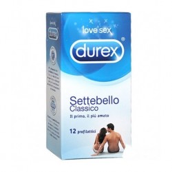 Durex Settebello Classico 12 Pezzi - Profilattici - 912380146 - Durex - € 15,00