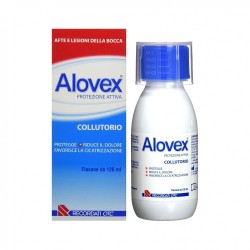 Alovex Protezione Attiva Collutorio 120 Ml - Prodotti per afte, gengiviti e alitosi - 930624301 - Alovex
