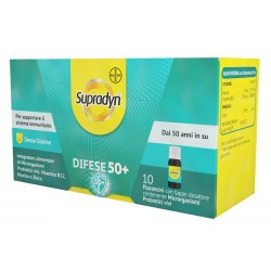 Supradyn Difese 50 Anni+ Integratore Di Probiotici 10 Flaconcini - Integratori per difese immunitarie - 982601775 - Supradyn ...