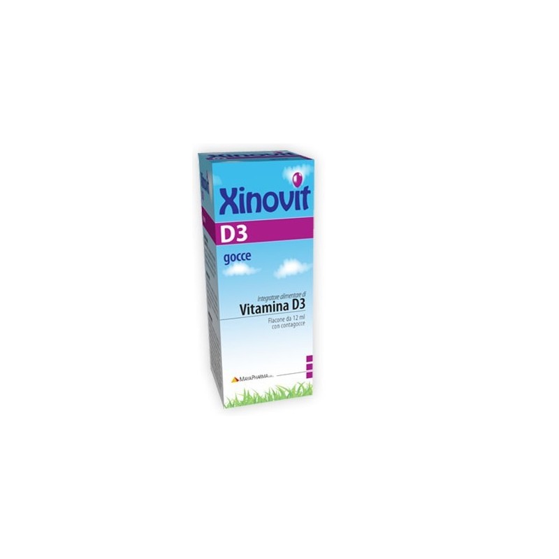 Maya Pharma Xinovit D3 Gocce 12 Ml - Vitamine e sali minerali - 931647628 - Maya Pharma - € 15,18