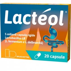 Lacteol 5 Miliardi Sindromi Diarroiche 20 Capsule Rigide - Fermenti lattici - 028962013 - Lacteol - € 12,34