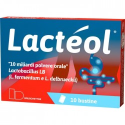 Lacteol 10 Miliardi Fermenti Lattici per Diarrea 10 Bustine - Fermenti lattici per bambini - 028962025 - Lacteol - € 13,54