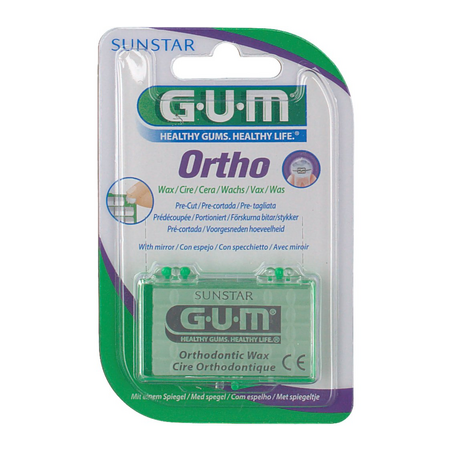 Gum Ortho Cera Ortodontica 5 Pezzi - Prodotti per dentiere ed apparecchi ortodontici - 902224144 - Gum - € 4,92