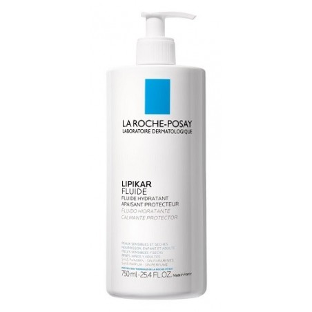 La Roche Posay Lipikar Fluido Idratante e Lenitivo 750 Ml - Trattamenti idratanti e nutrienti per il corpo - 972165068 - La R...