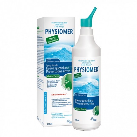 Physiomer Spray Nasale Con Getto Forte 210 Ml Physiomer - 1 Physiomer Spray Nasale Con Getto Forte 210 Ml Physiomer - 1
