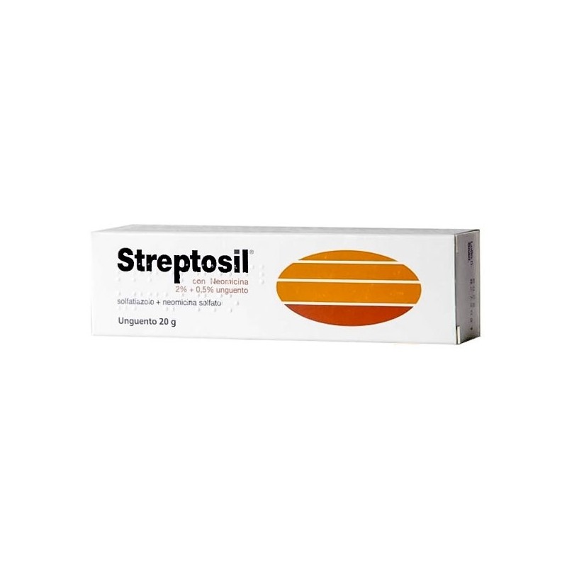 Streptosil Unguento Con Neomicina 20 G - Farmaci dermatologici - 023589043 - Streptosil - € 9,70