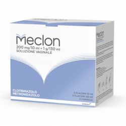 Meclon Soluzione Vaginale 5 x 10 Ml + 5 x 130 Ml - Farmaci ginecologici - 023703059 - Meclon - € 15,79
