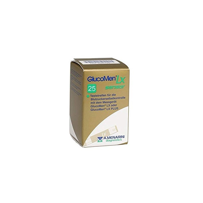 Glucomen Lx Sensor Plus Strisce Misurazione Glicemia 25 Pezzi - Altro - 930224112 - Glucomen Lx - € 35,40