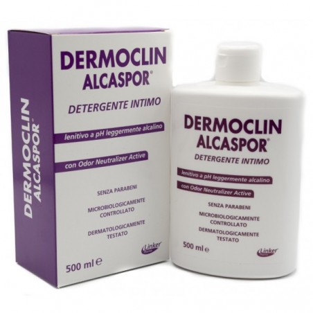 Dermoclin Alcaspor Detergente Intimo Lenitivo 500 Ml Dermoclin - 1 Dermoclin Alcaspor Detergente Intimo Lenitivo 500 Ml Dermoclin - 1