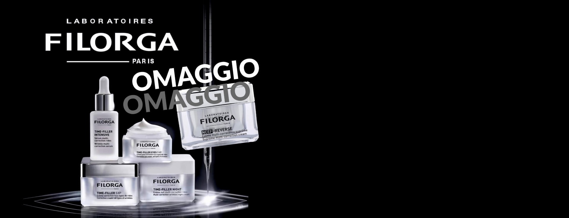 white|Con crema anti-età ricevi in OMAGGIO Filorga NCEF-Reverse da 15 ml! 